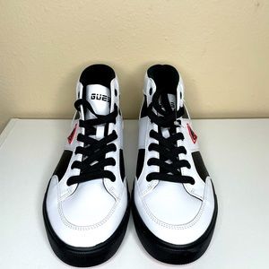 Guess shoes high top color white/black